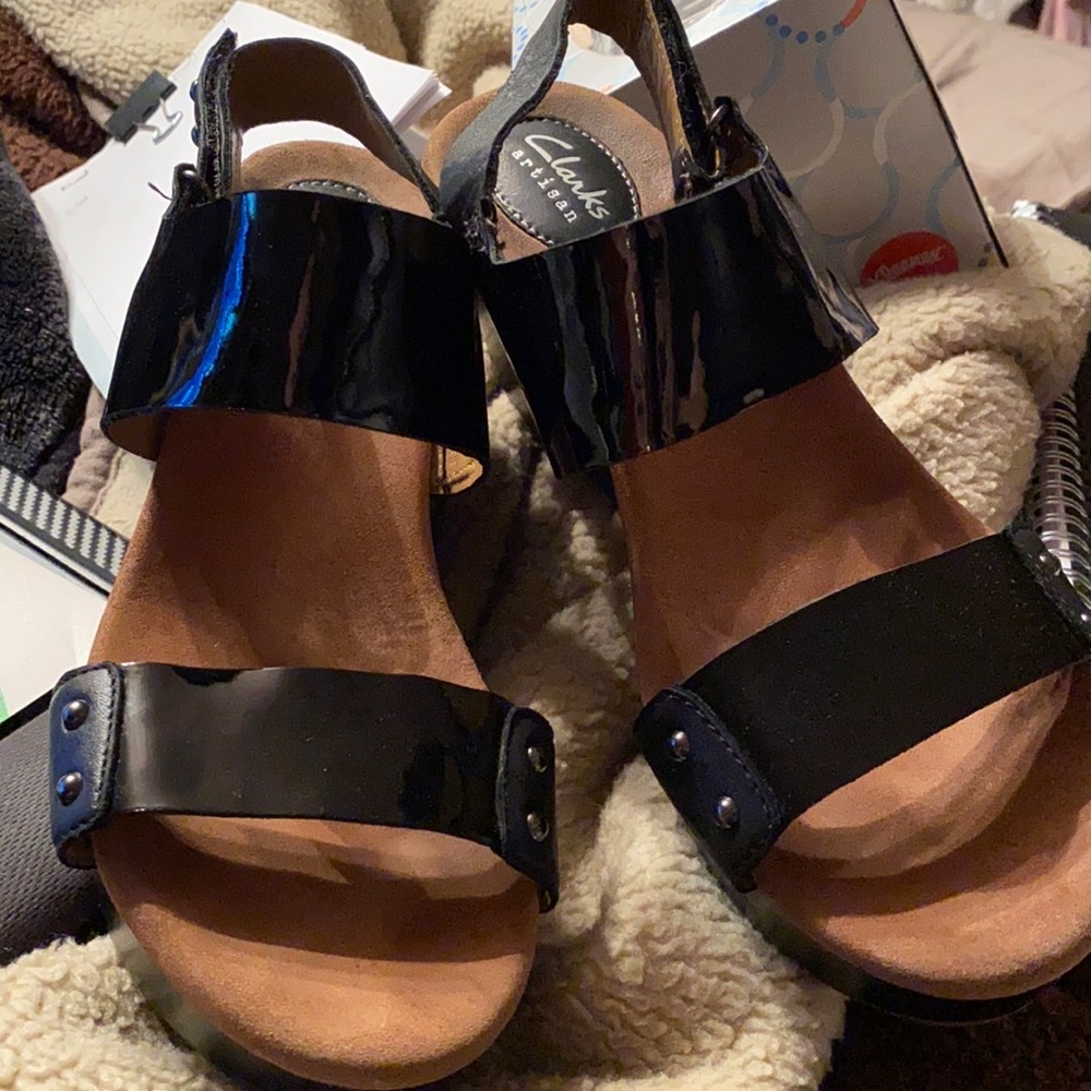 Size 10 Clarks Artisan Wedges